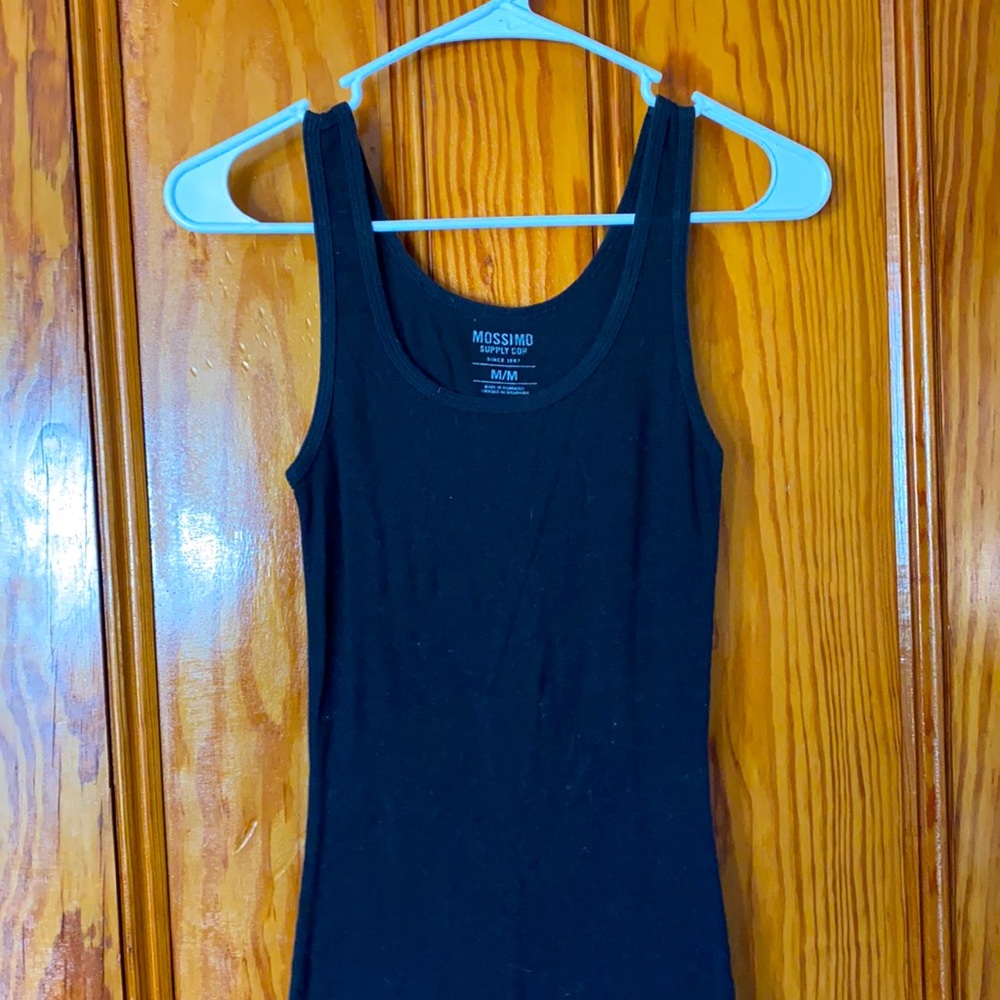 black mossimo tank top